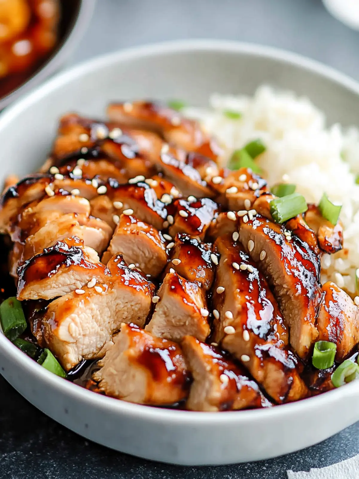 Chicken Teriyaki with Marinade