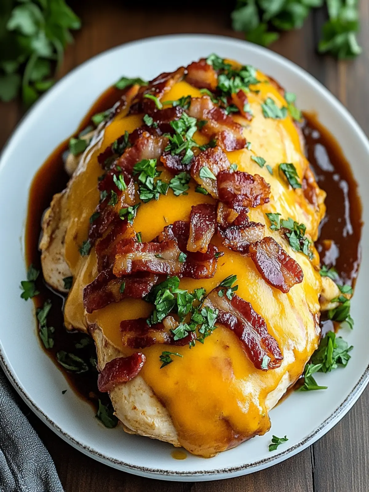 Cowboy BBQ Bacon Cheddar Chicken