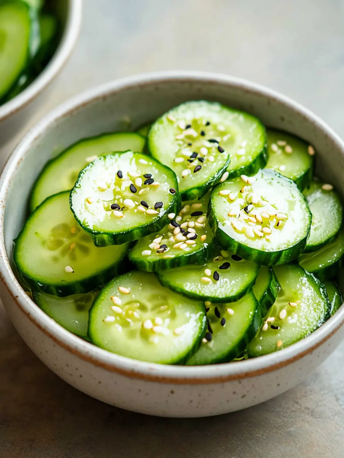 Delicious Sunomono: Quick Japanese Cucumber Salad Recipe! 3 Sunomono (Japanese Cucumber Salad)
