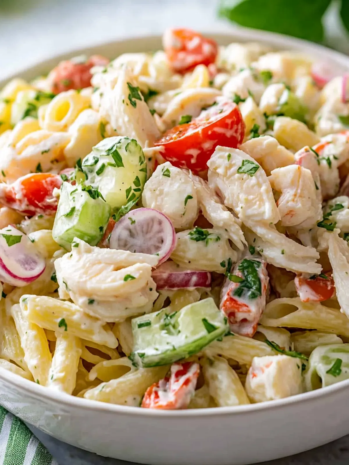 Crab Pasta Salad
