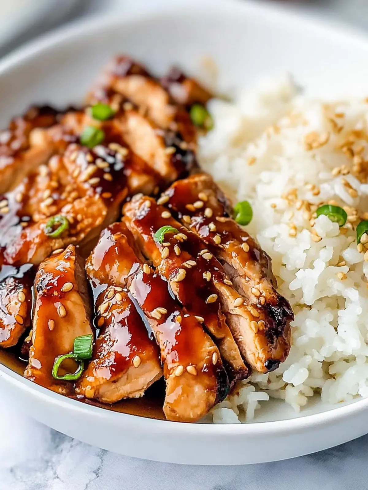 Chicken Teriyaki with Marinade
