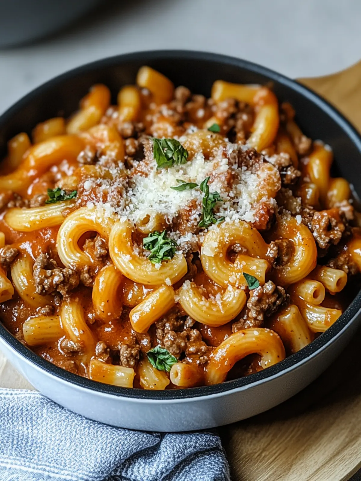 One Pot Beefaroni: Quick Comfort Food for Busy Nights 3 One Pot Beefaroni