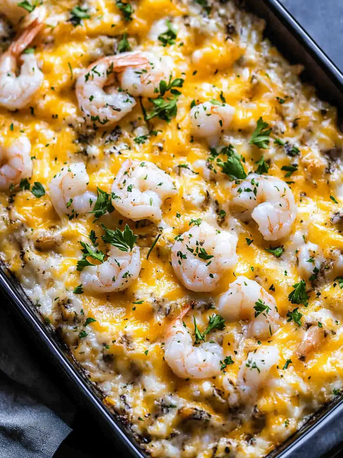 Cheesy Shrimp Casserole to Warm Your Heart and Home 3 Cheesy Shrimp Casserole