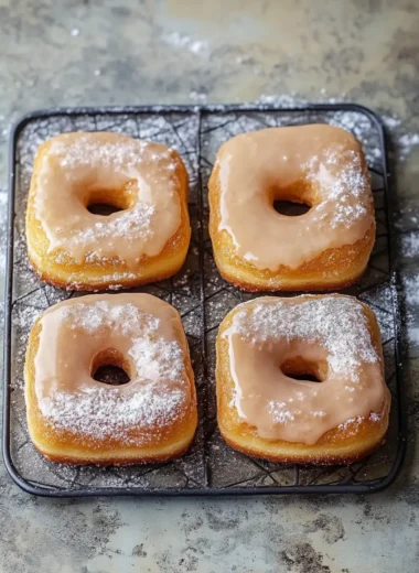 Maple Donut Bars