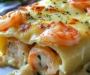 Comforting Shrimp & Crab Alfredo Lasagna Roll-Ups You’ll Love