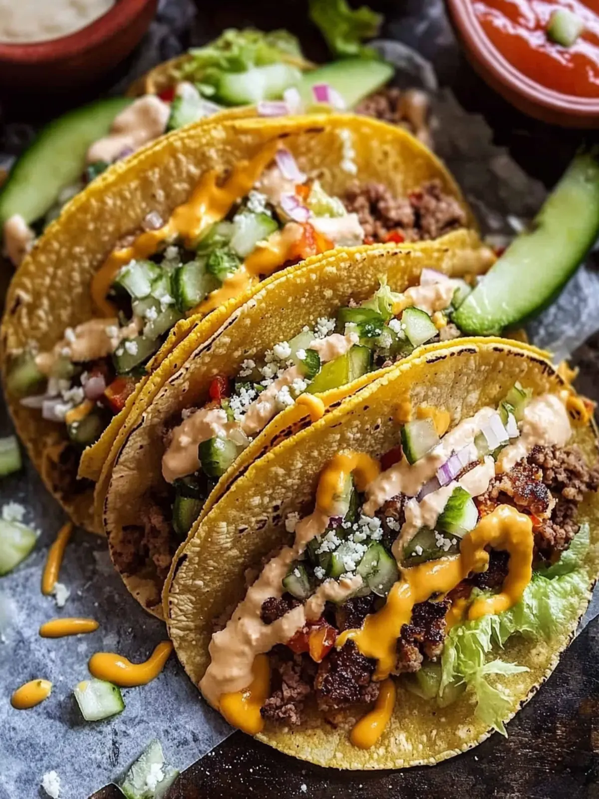 Smash Burger Tacos: Your New Favorite Quick Dinner Delight 3 Smash Burger Tacos