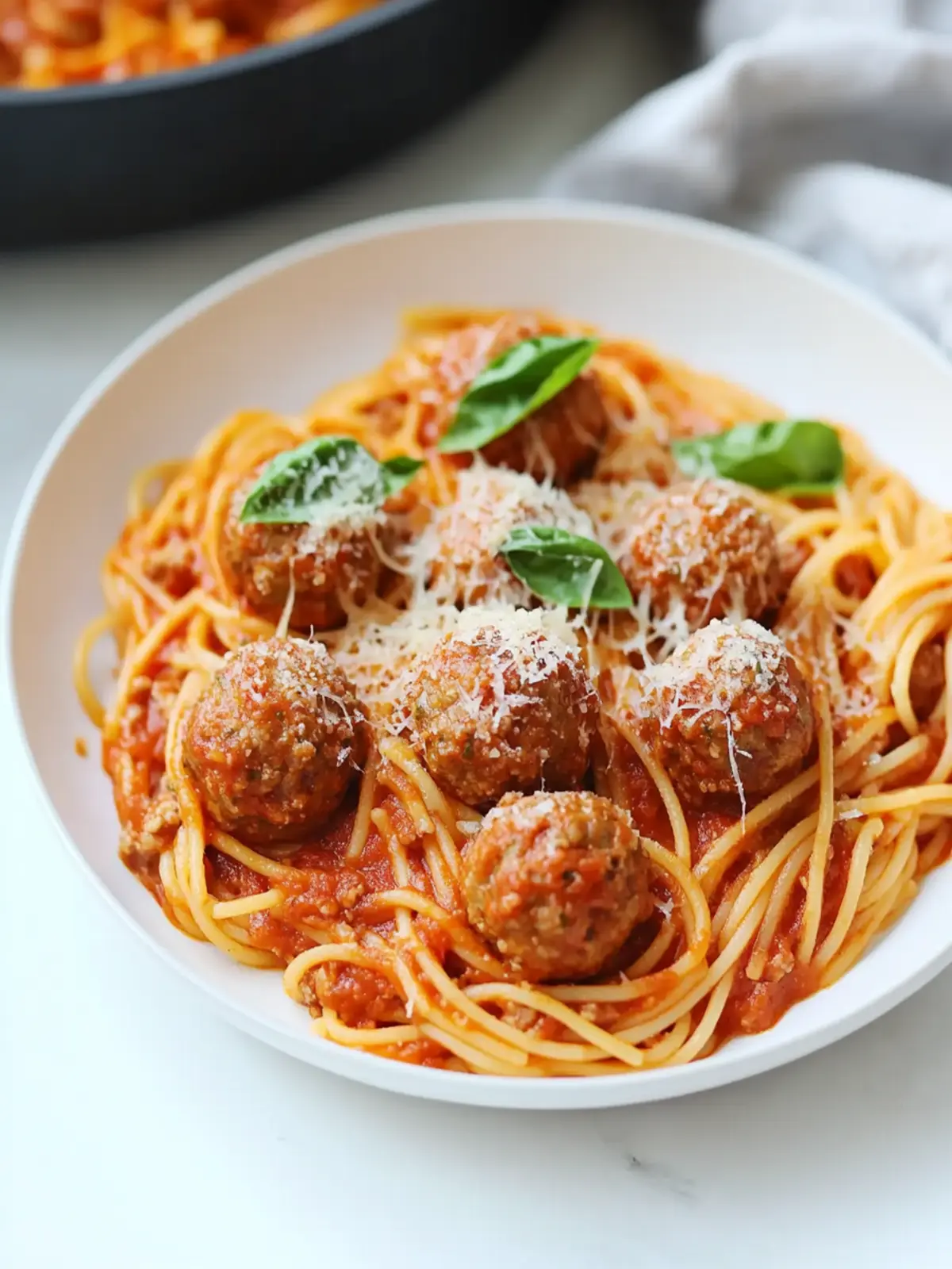 Spaghetti and Meatballs