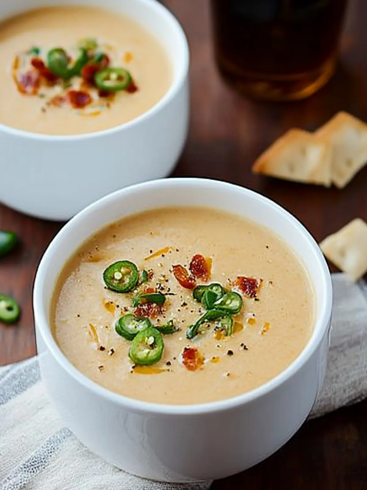 Ale and Cheddar Soup
