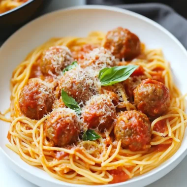 Spaghetti and Meatballs