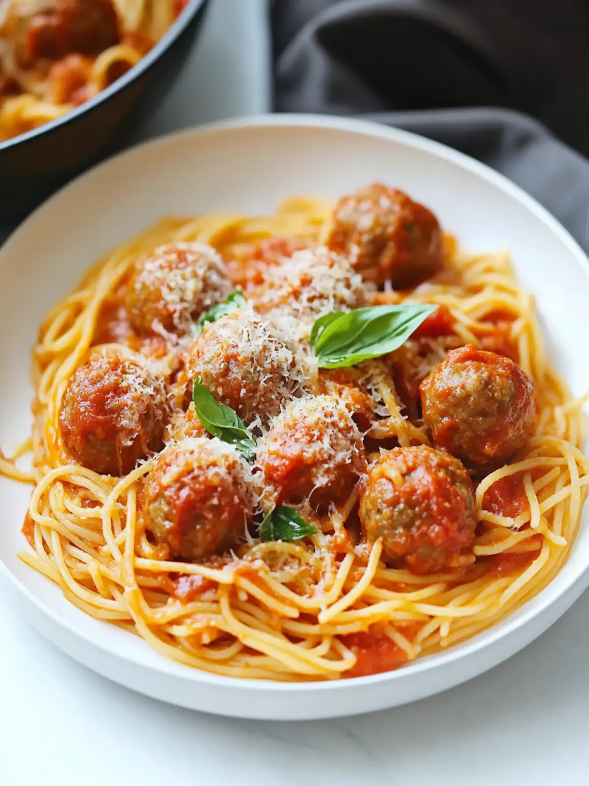Spaghetti and Meatballs