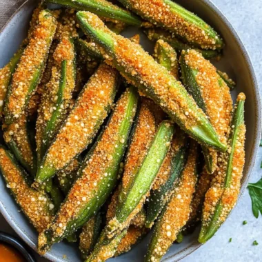 Crispy Air Fryer Okra