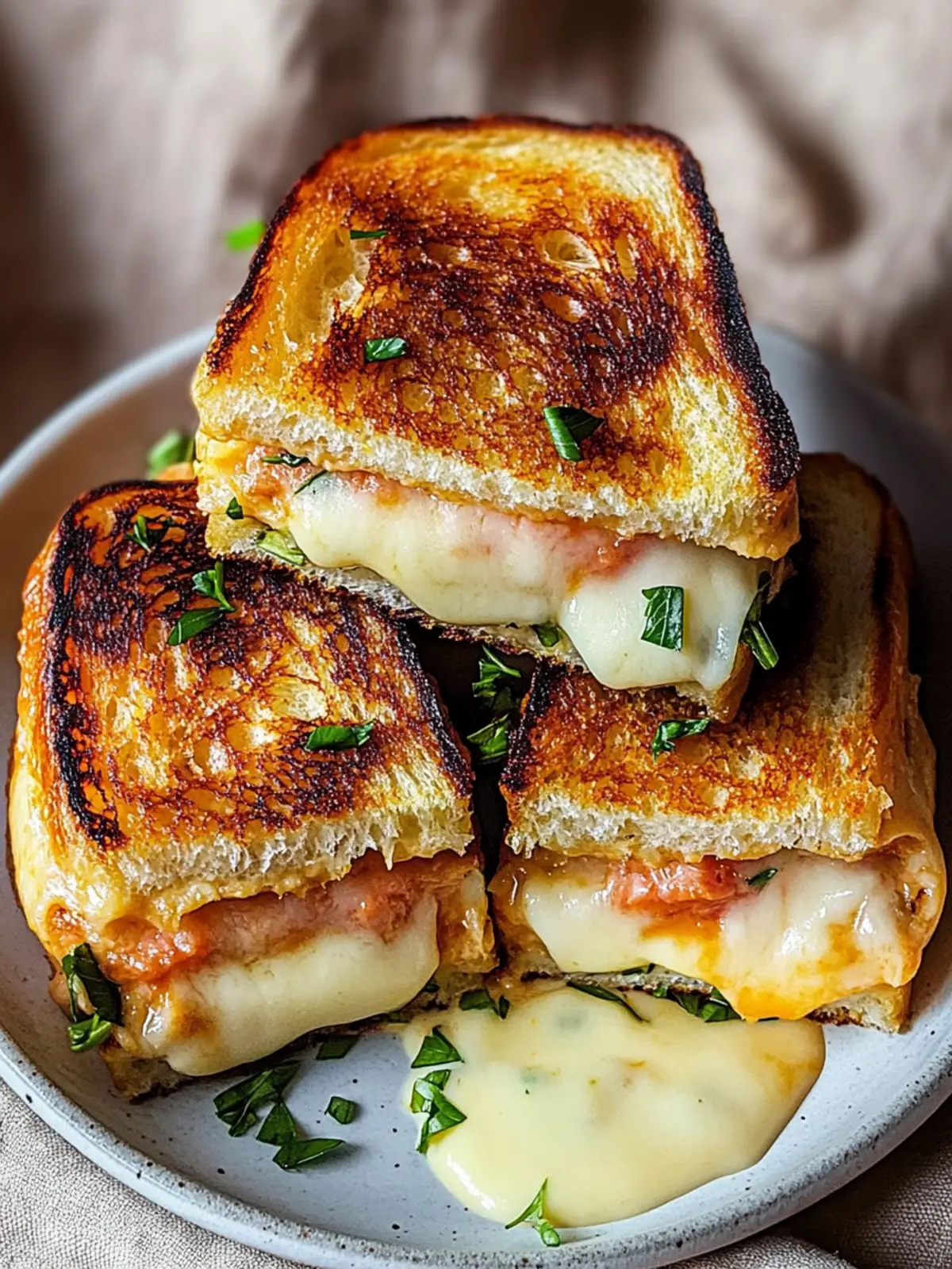 Hawaiian Roll Grilled Cheese