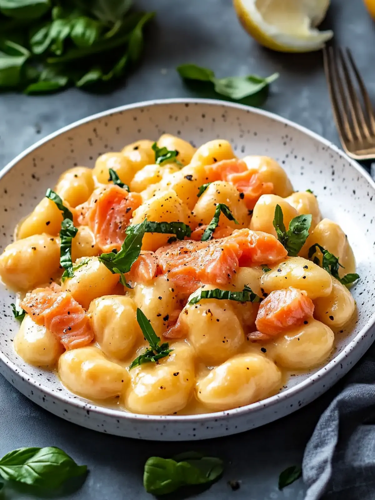 Smoked Salmon Gnocchi