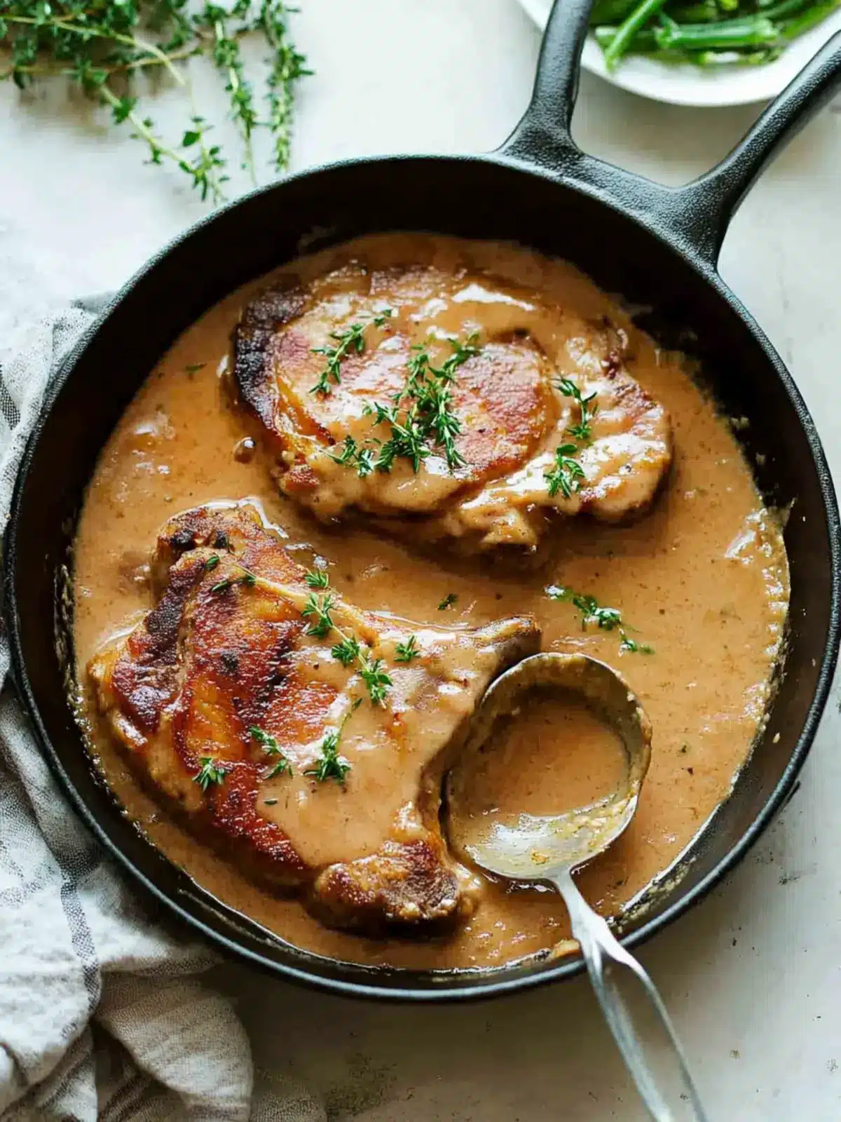 Irresistible Smothered Pork Chops with Savory Cajun Kick 3 Smothered Pork Chops
