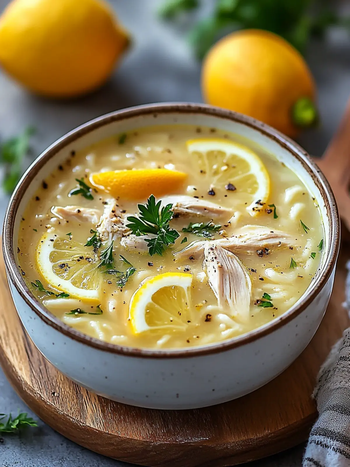 Hearty Greek Lemon Chicken Soup for Cozy Nights 4 Greek Lemon Chicken Soup
