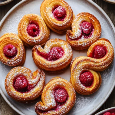 Raspberry Palmiers