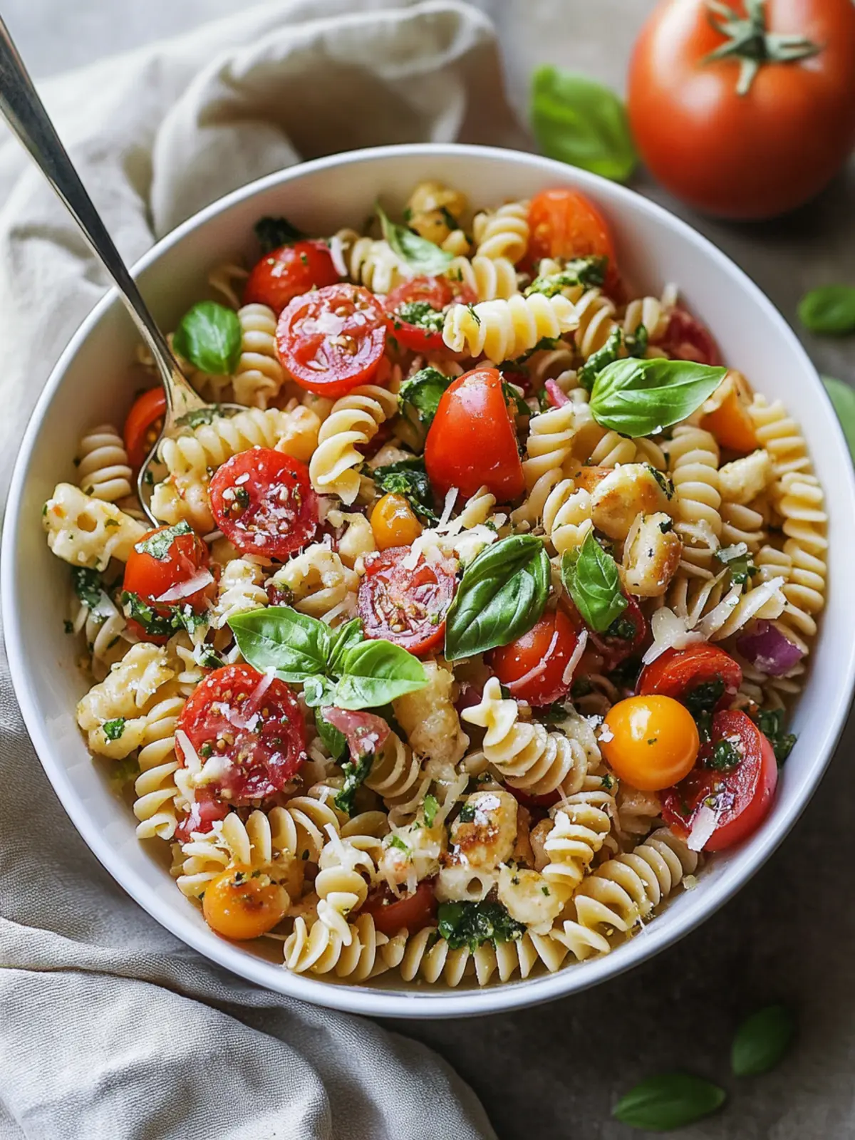 Bruschetta Pasta Salad