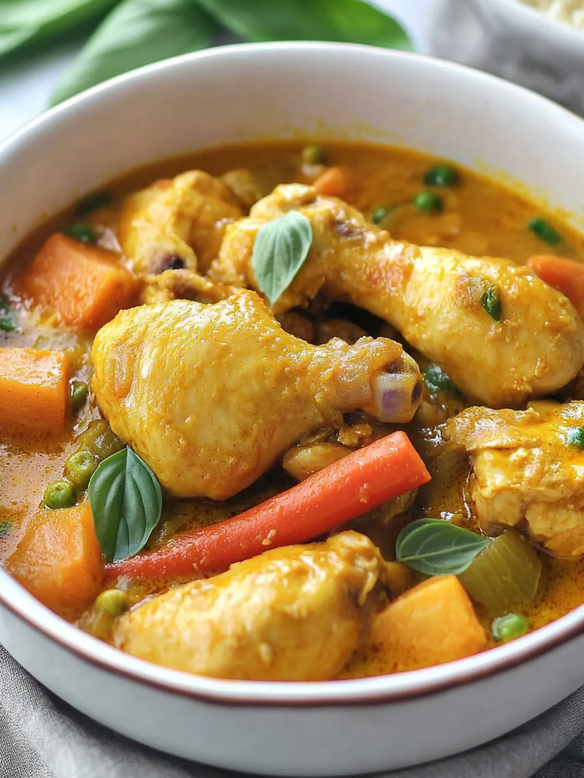 Filipino Style Chicken Curry
