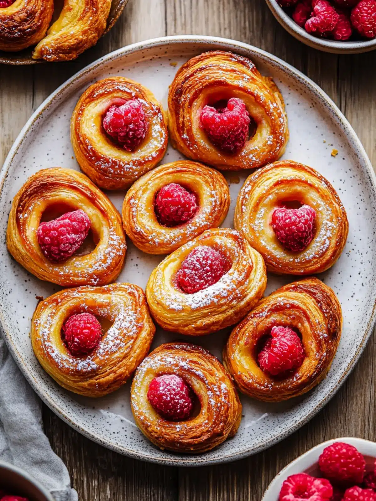 Delicious Raspberry Palmiers That Impress Every Time 2 Raspberry Palmiers