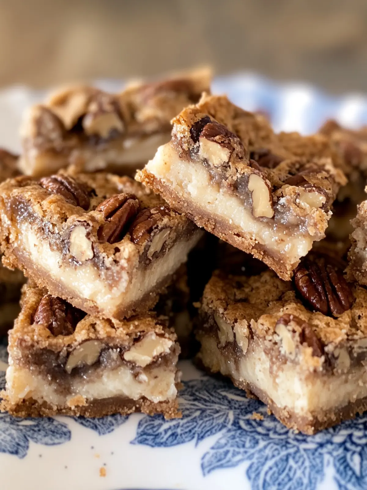 Sugar Free Brown Butter Pecan Pie Bars