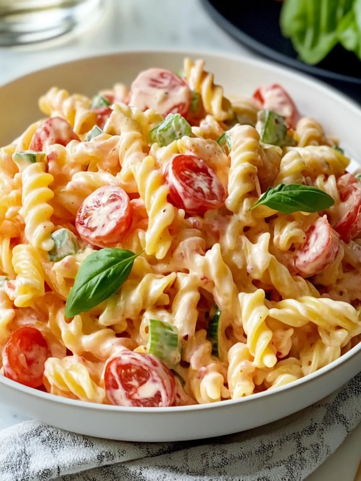 Pink Cadillac Pasta Salad