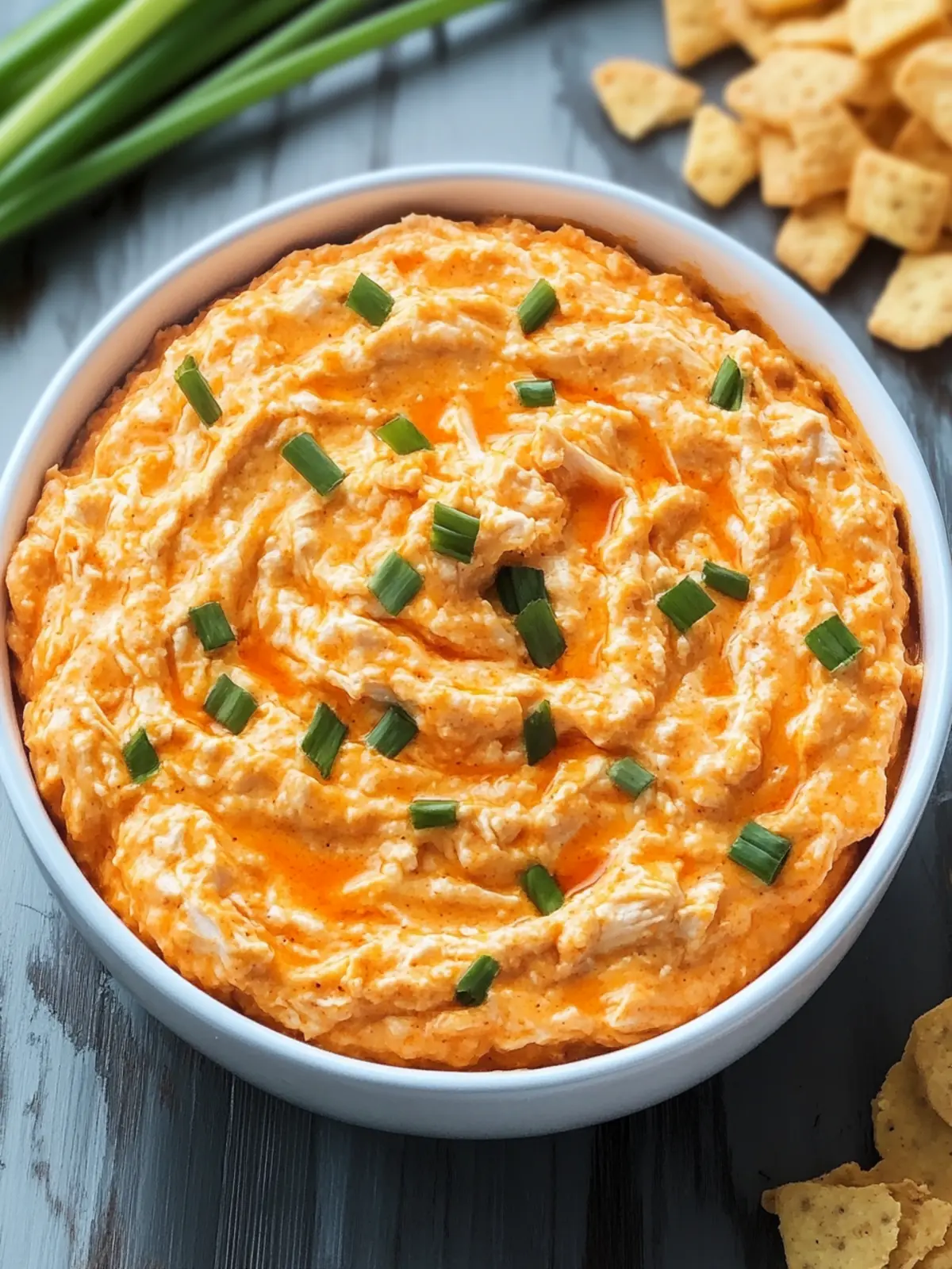 CrockPot Buffalo Chicken Dip