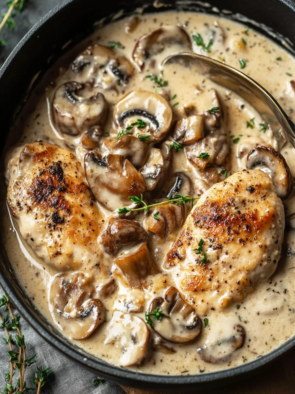 Creamy Mushroom Chicken: A Quick, Comforting Family Dinner 5 Creamy Mushroom Chicken