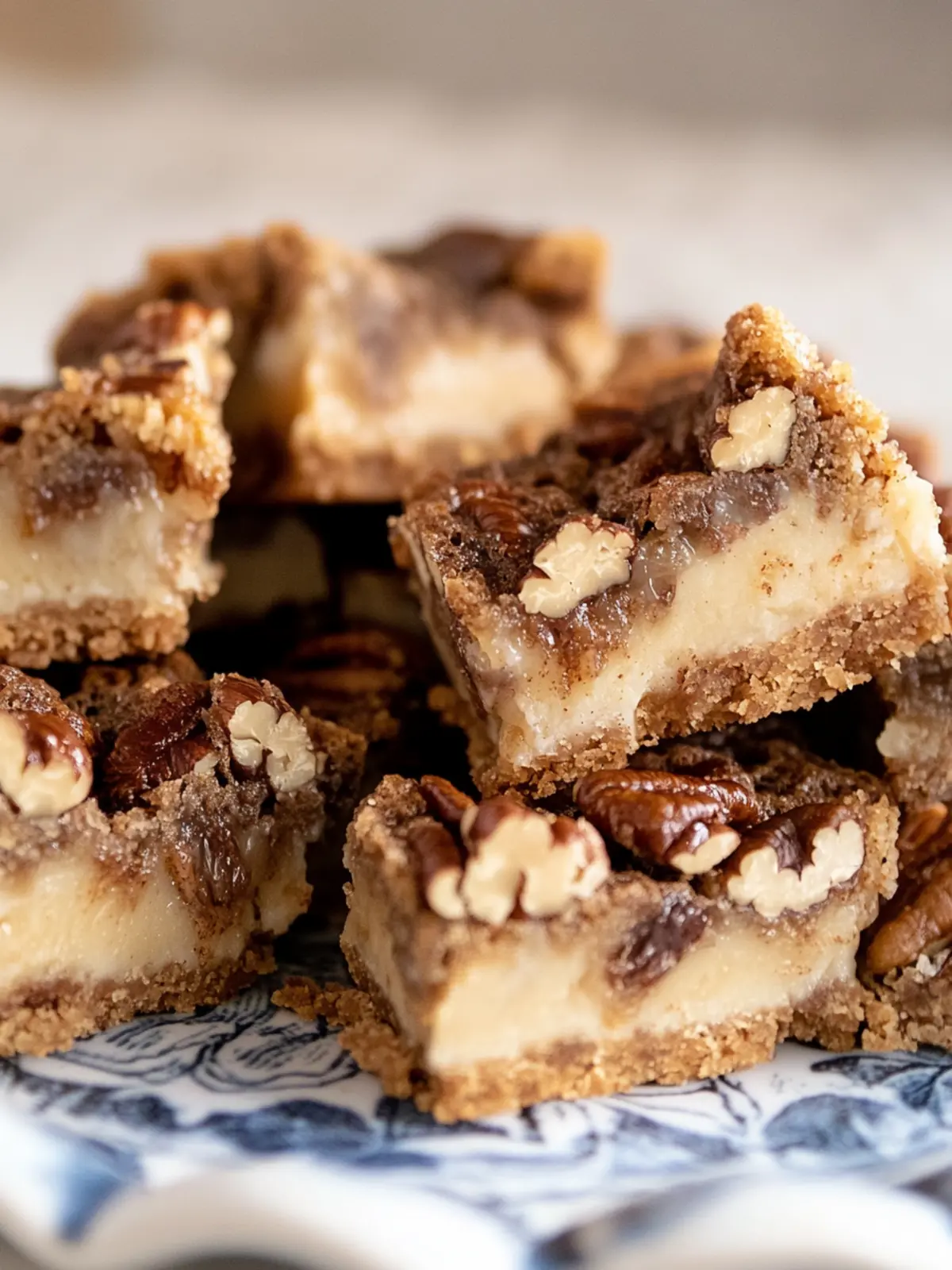 Sugar Free Brown Butter Pecan Pie Bars
