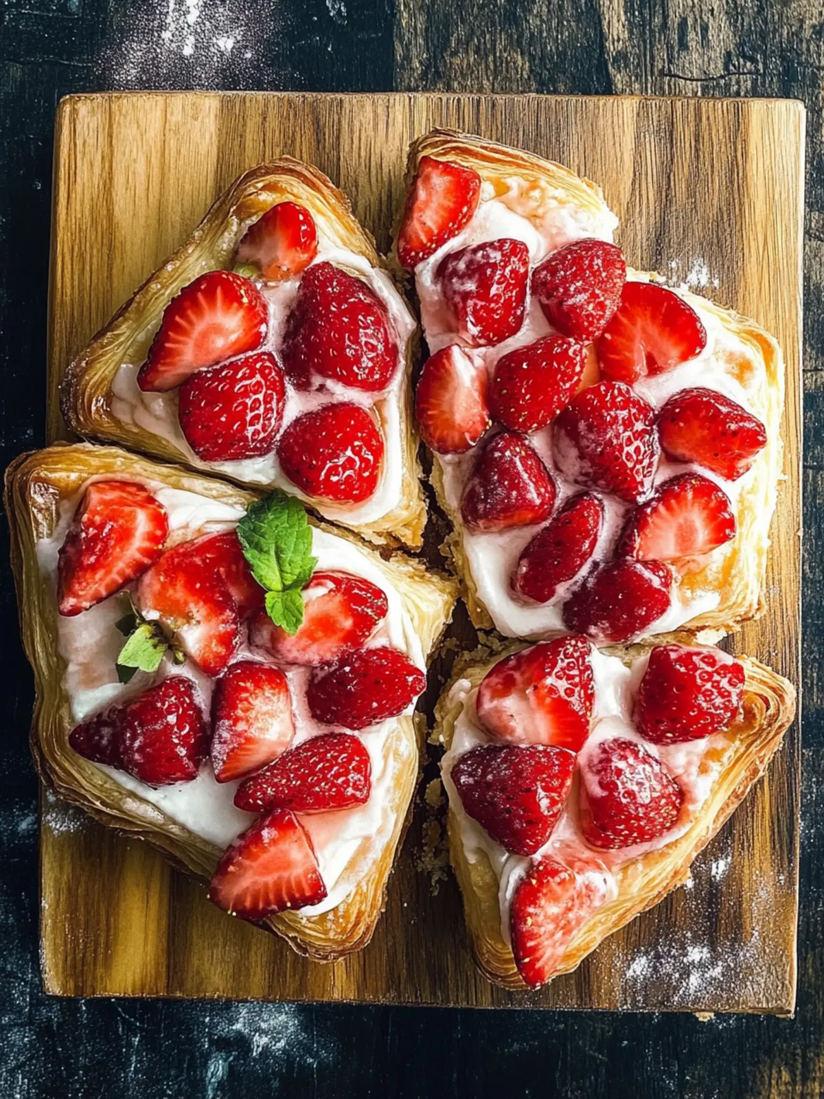 Strawberry Danish