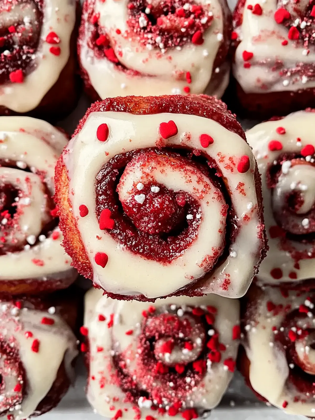 Red Velvet Cinnamon Rolls