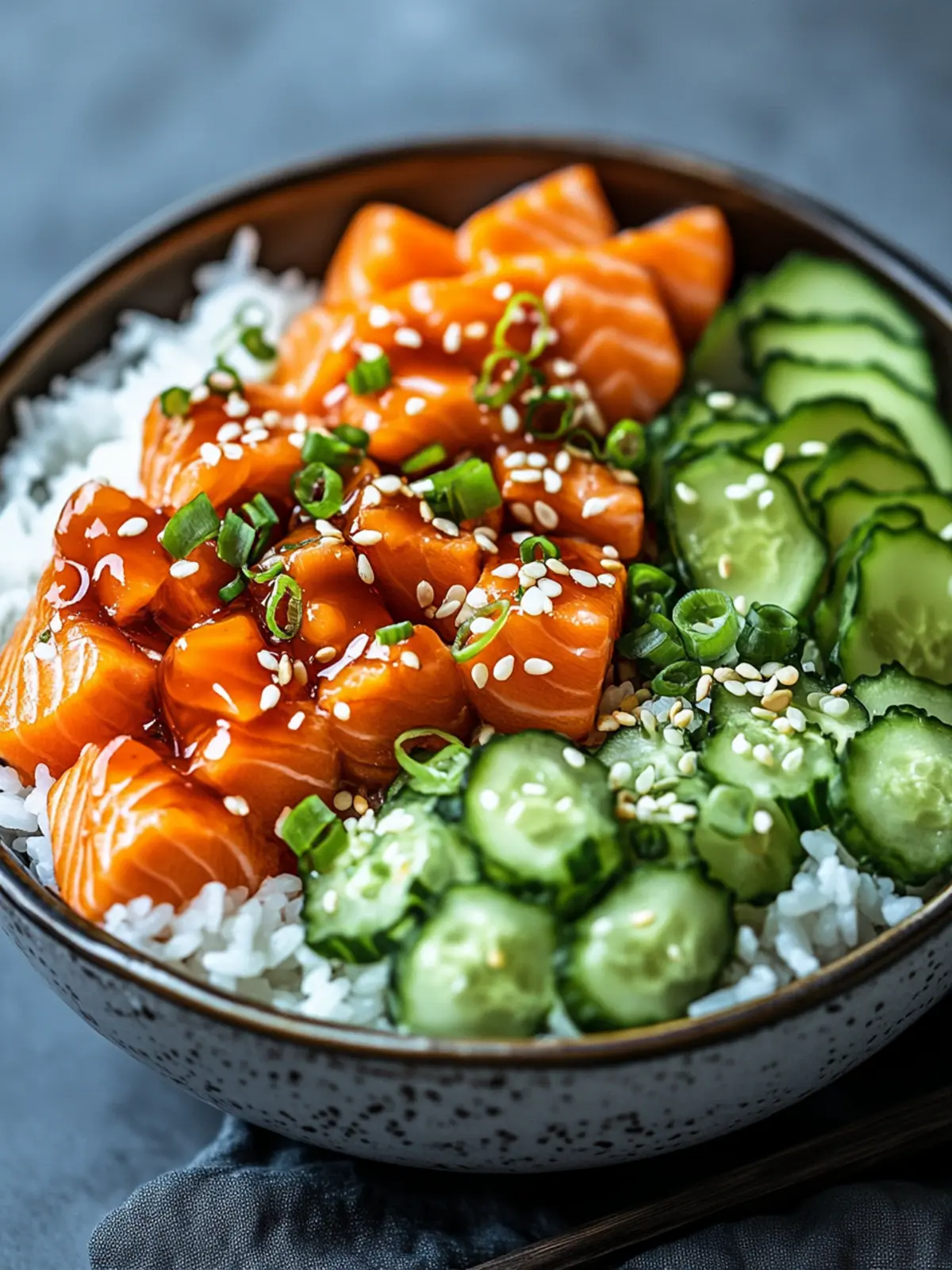 Crispy Salmon and Rice Bowl: Quick, Customizable Delight 2 Crispy Salmon and Rice Bowl