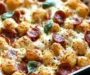 Crispy Pizza Tot Casserole: Comfort Food Made Easy