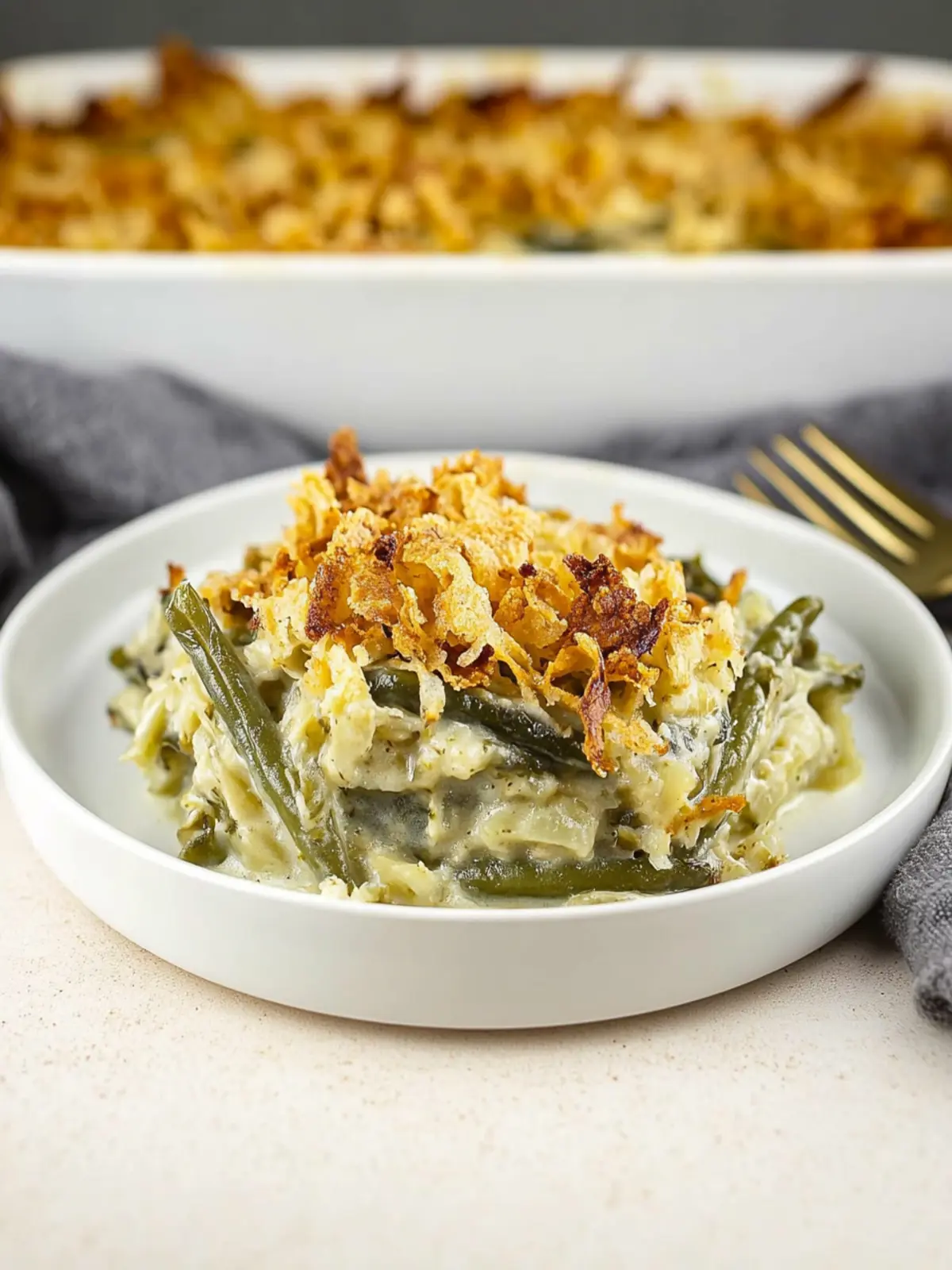 Vegan Green Bean Casserole