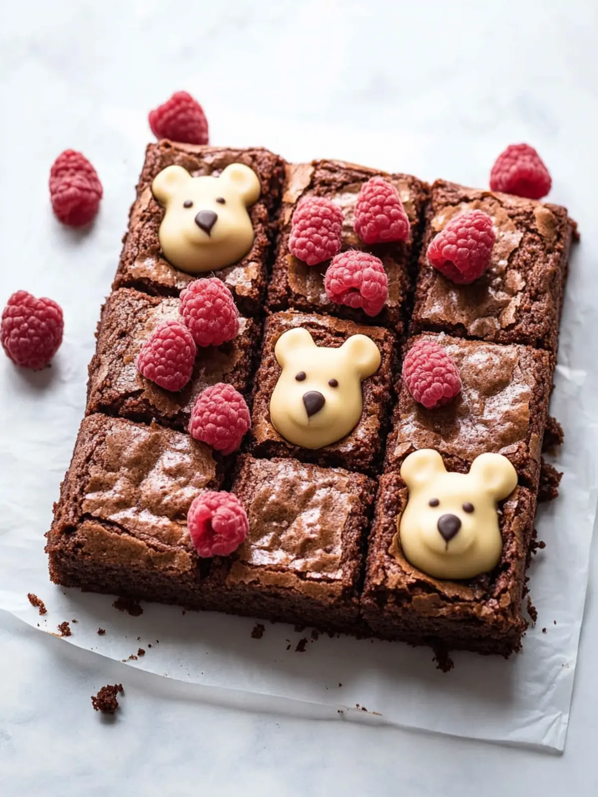 Teddy Bear Brownies
