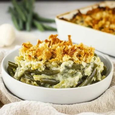 Vegan Green Bean Casserole