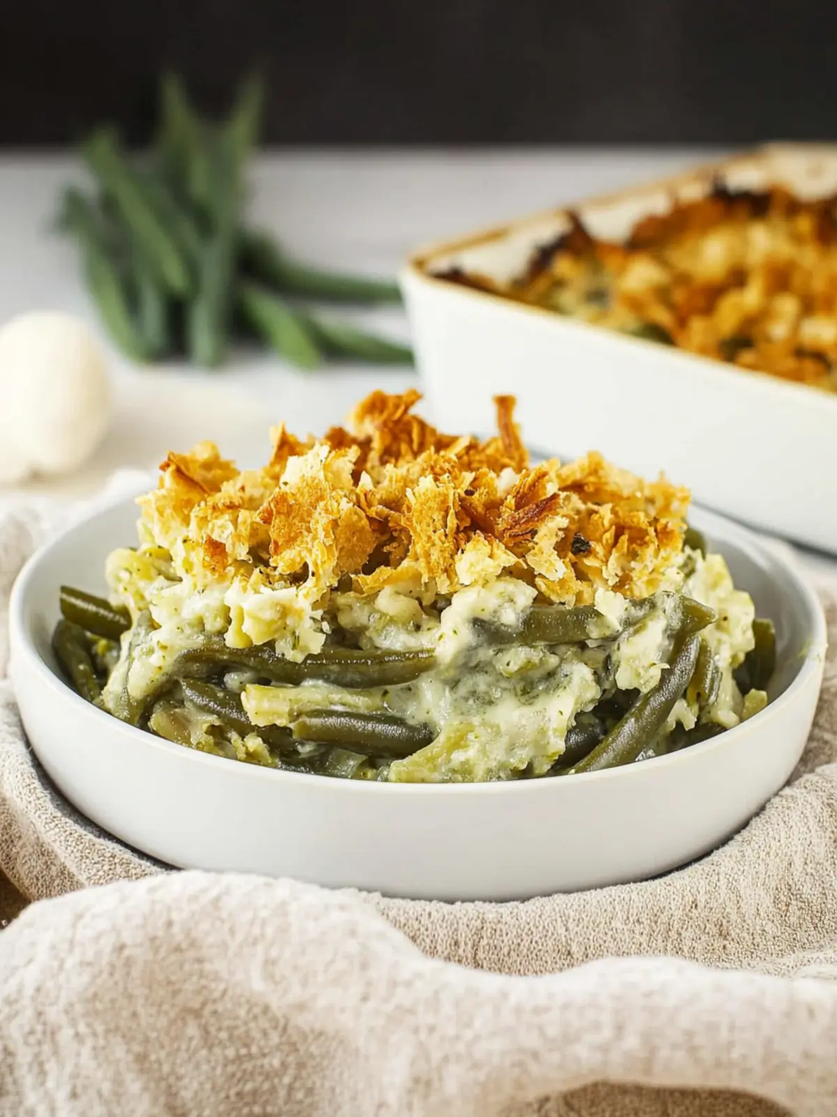 Vegan Green Bean Casserole