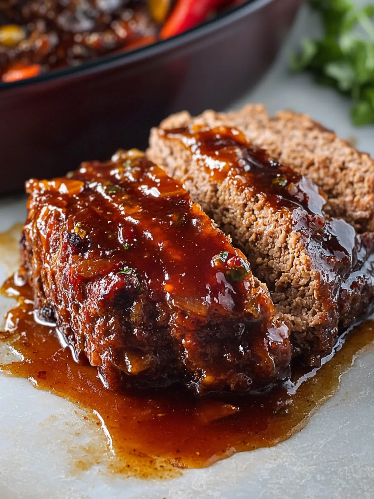 Bourbon Glaze Meatloaf