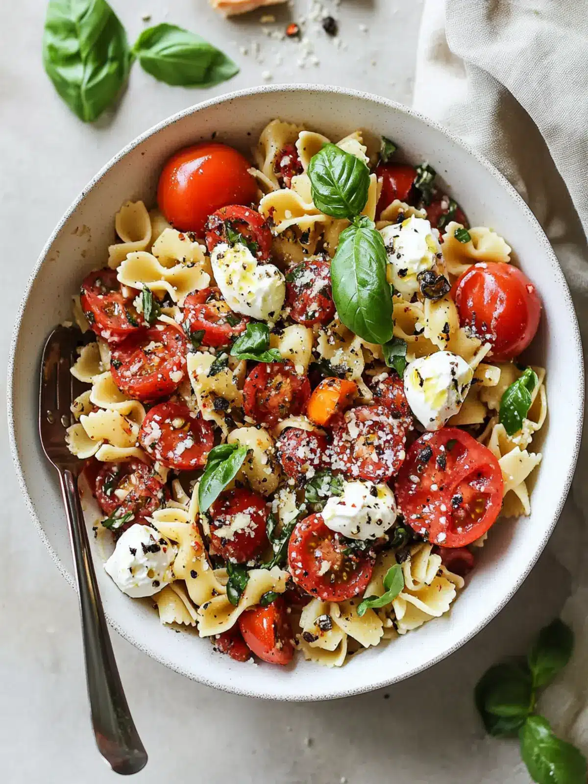 Bruschetta Pasta Salad
