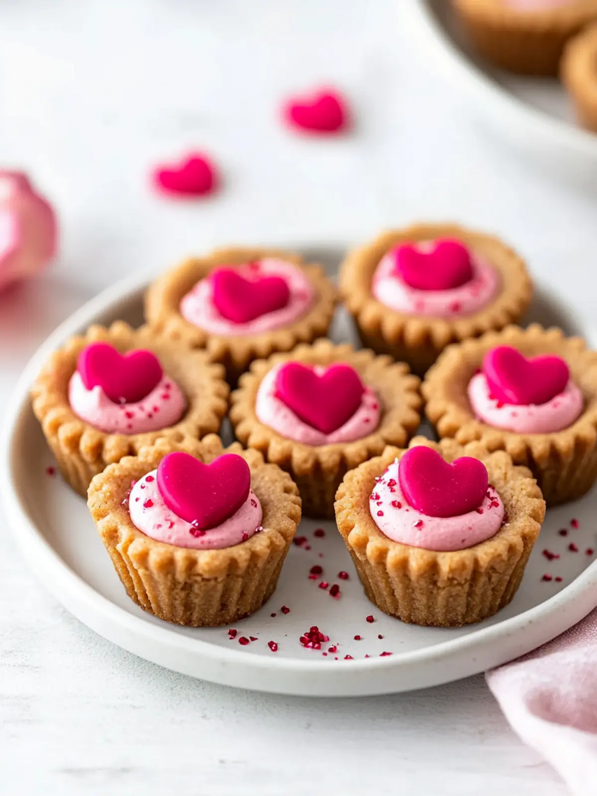 Valentine Cookie Cups
