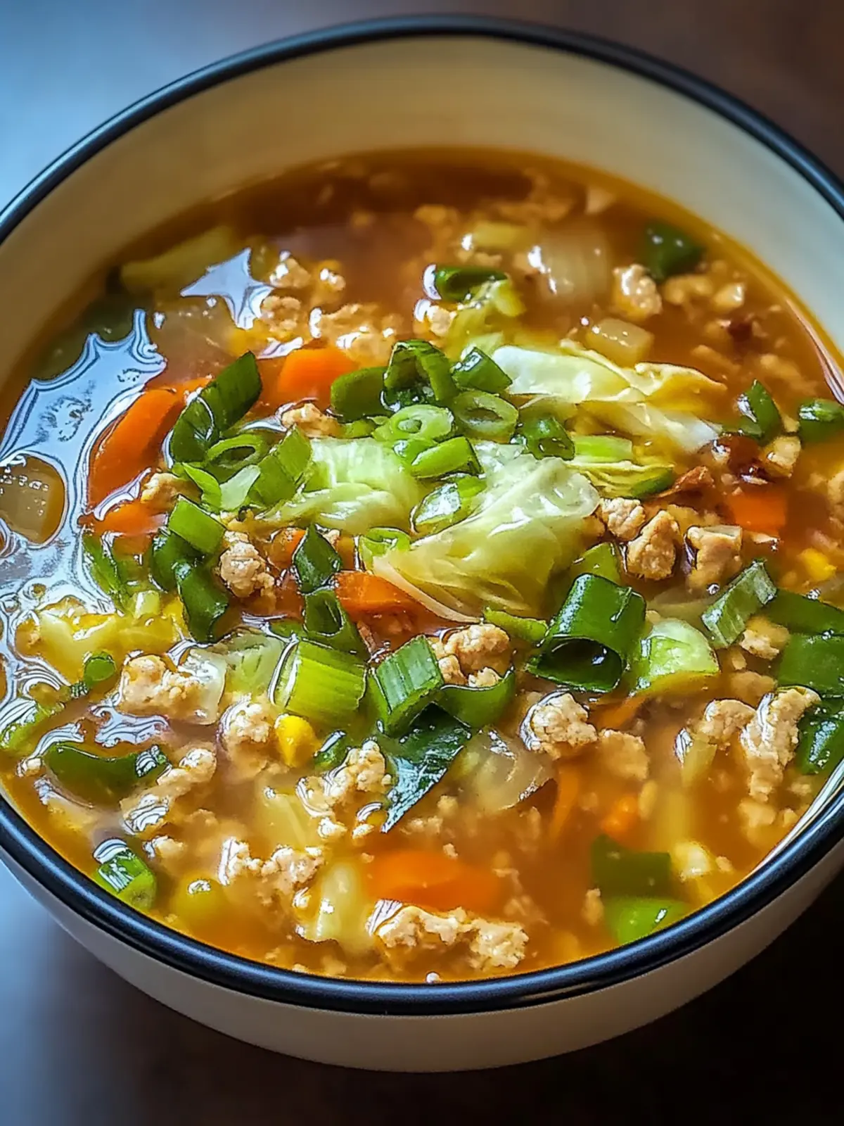 One-Pot Egg Roll Soup