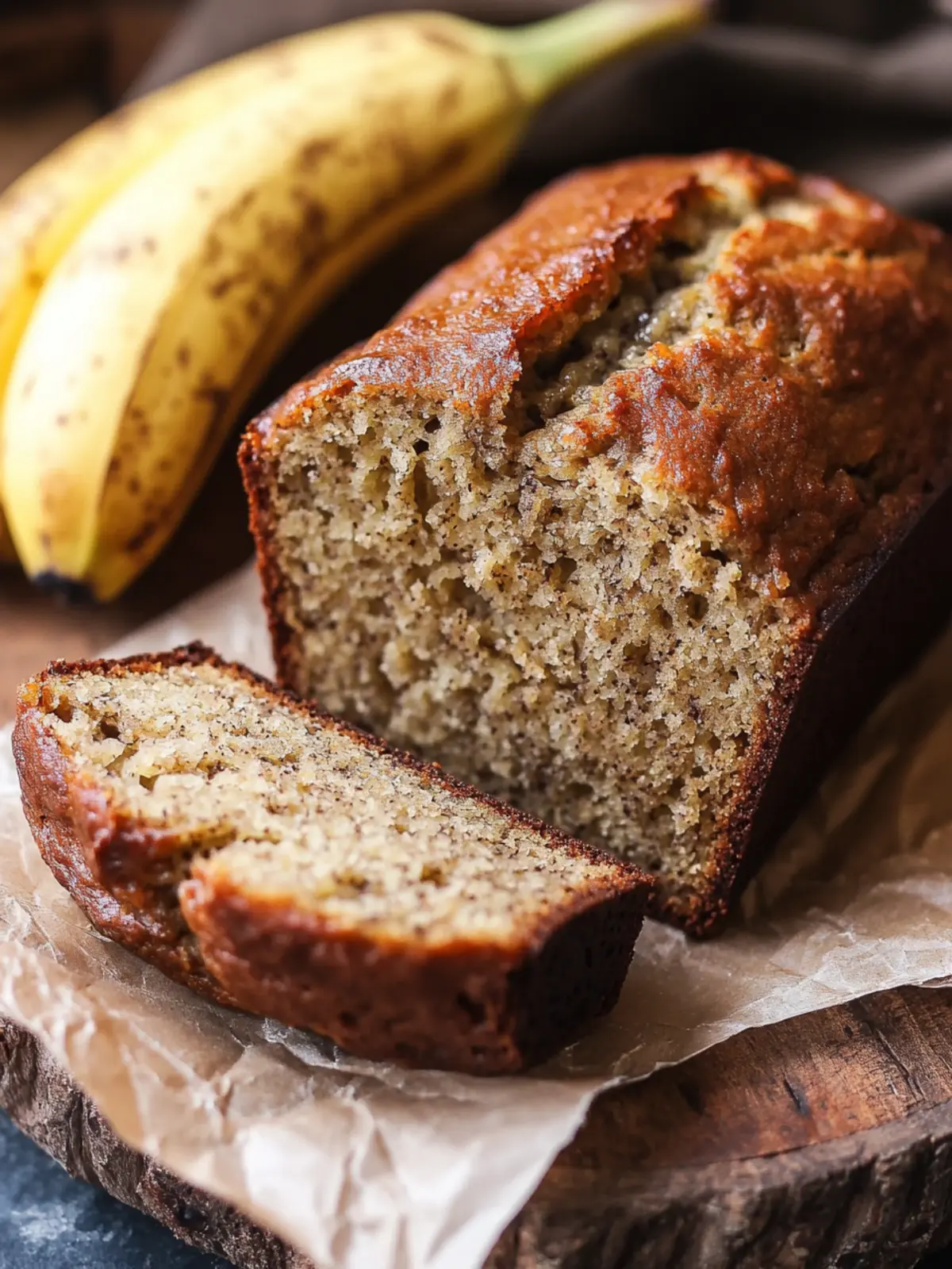 Old Fashioned Banana Bread