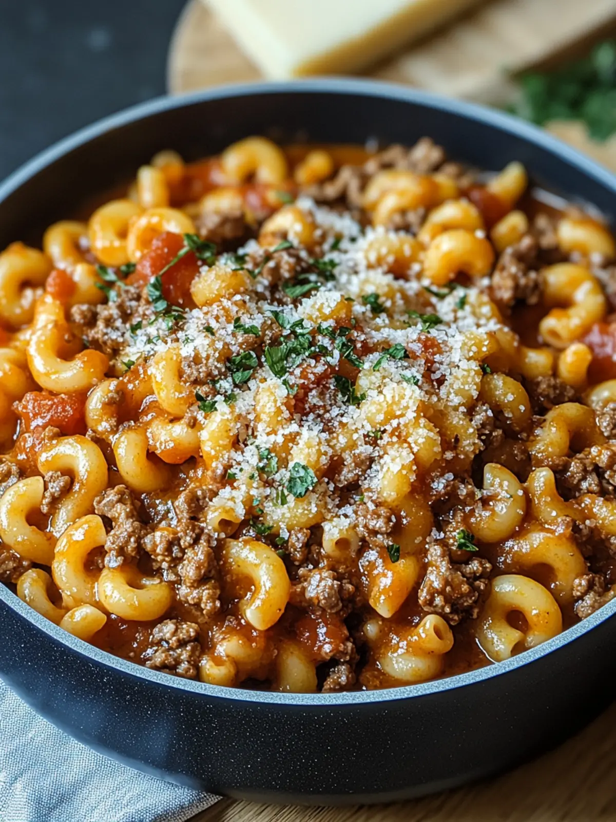 One Pot Beefaroni: Quick Comfort Food for Busy Nights 4 One Pot Beefaroni
