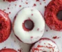Irresistibly Soft Red Velvet Donuts with Cream Cheese Glaze