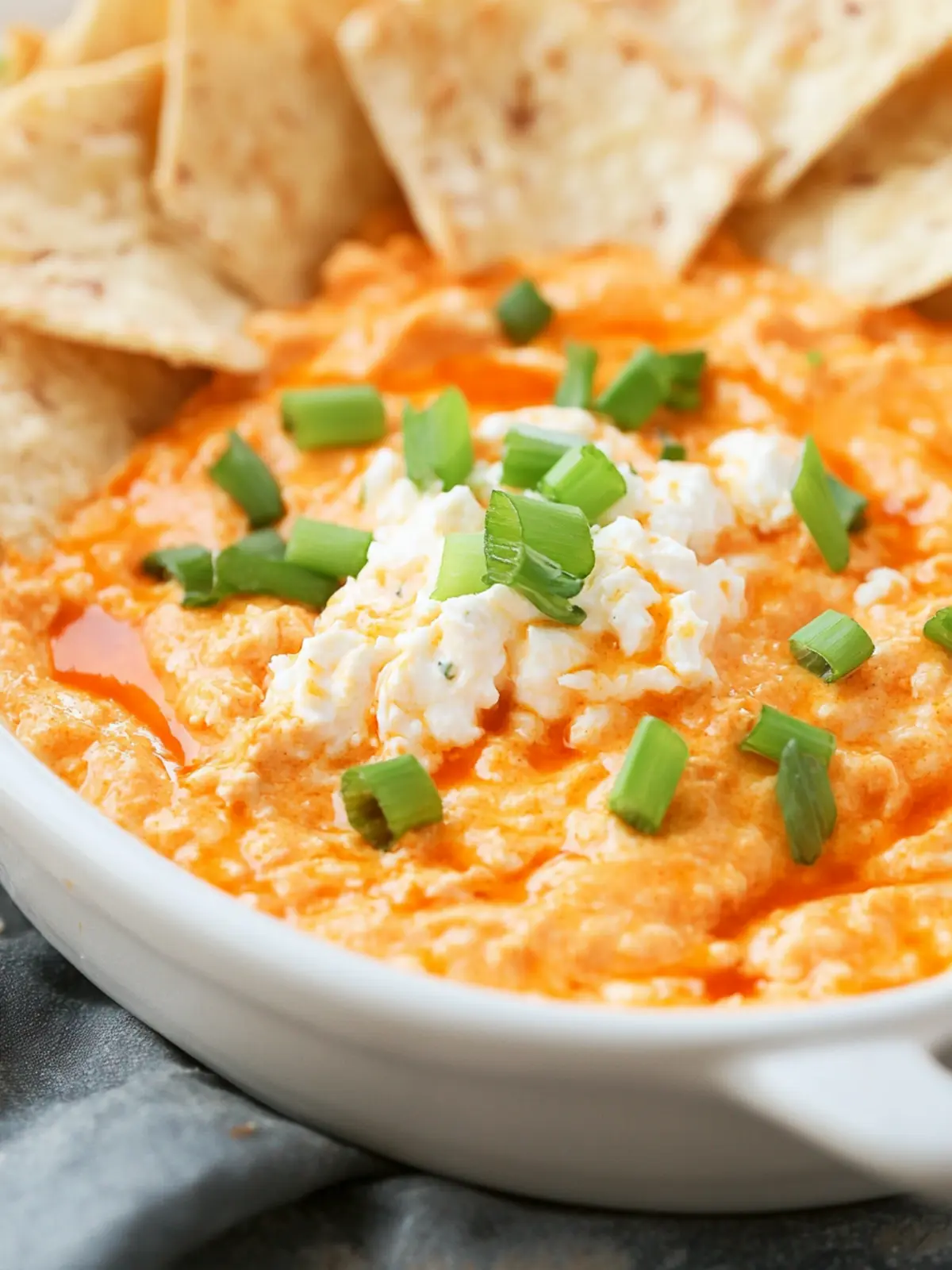 Healthy Cottage Cheese Buffalo Chicken Dip: A Spicy Delight! 4 Healthy Cottage Cheese Buffalo Chicken Dip