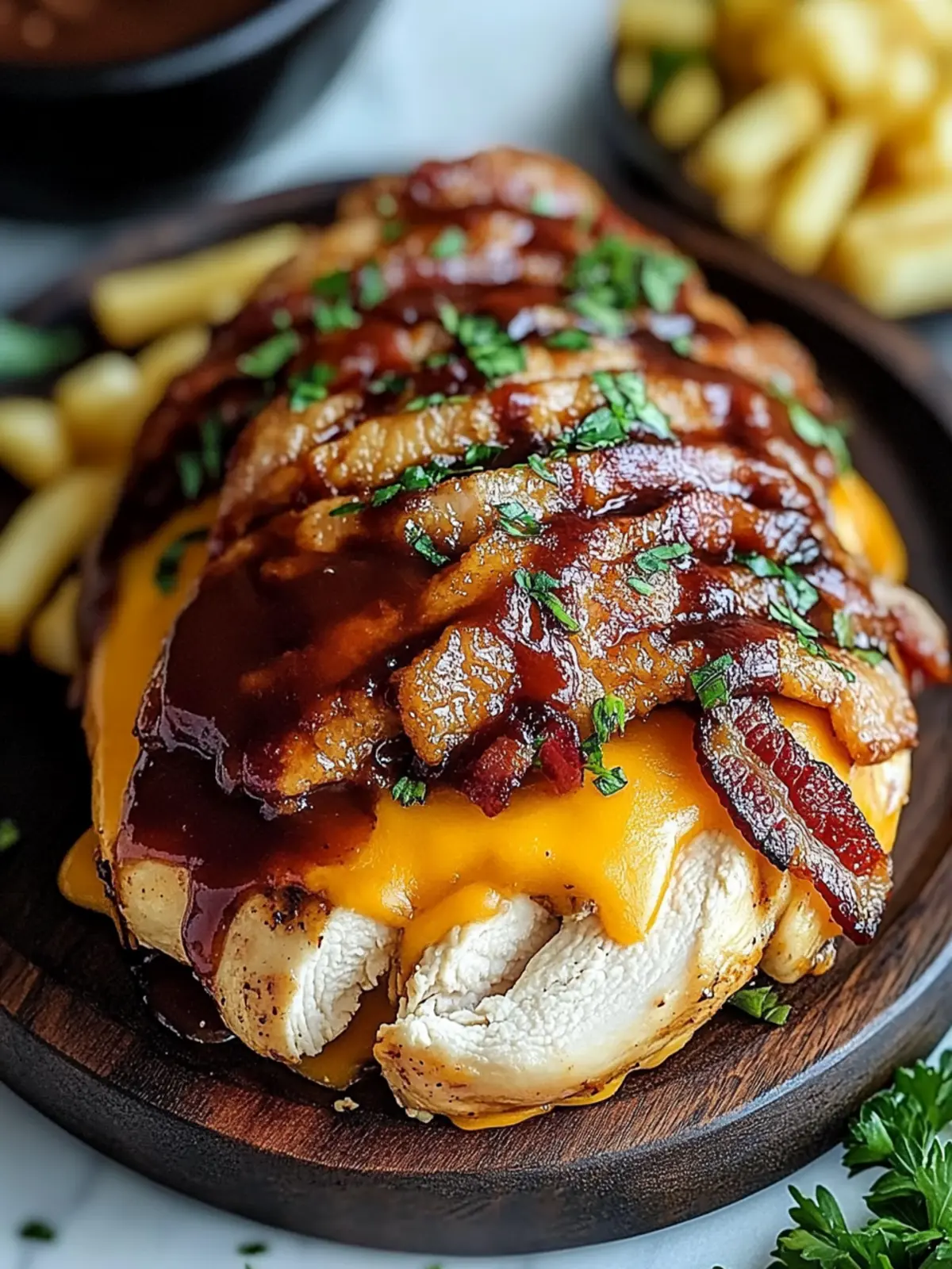 Cowboy BBQ Bacon Cheddar Chicken