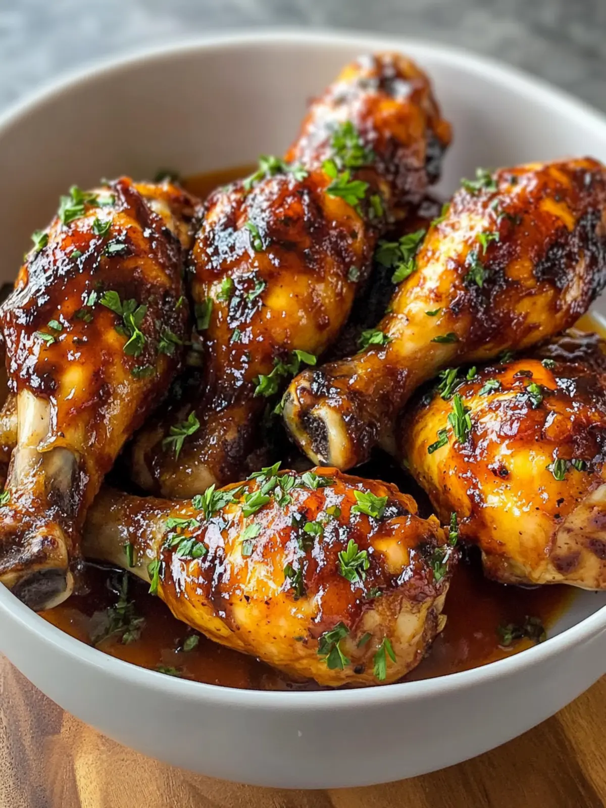 Honey BBQ Chicken Drumsticks