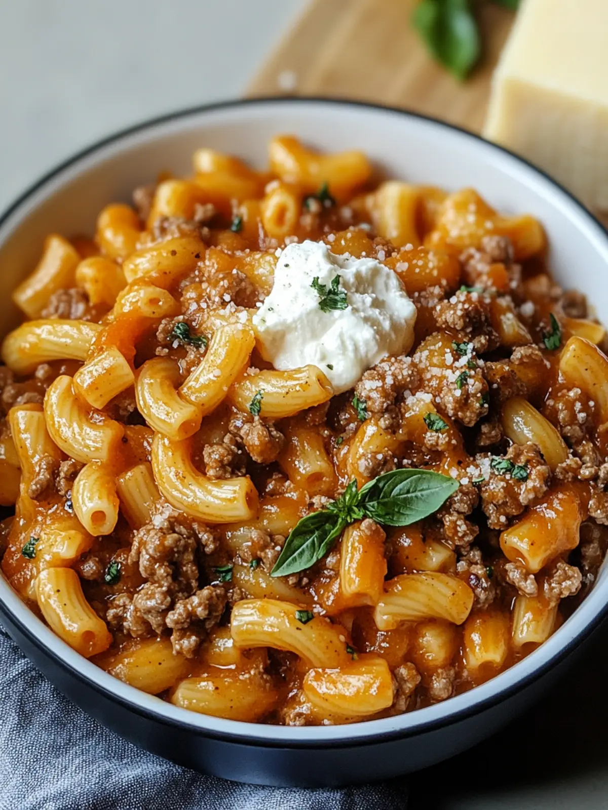 One Pot Beefaroni: Quick Comfort Food for Busy Nights 2 One Pot Beefaroni