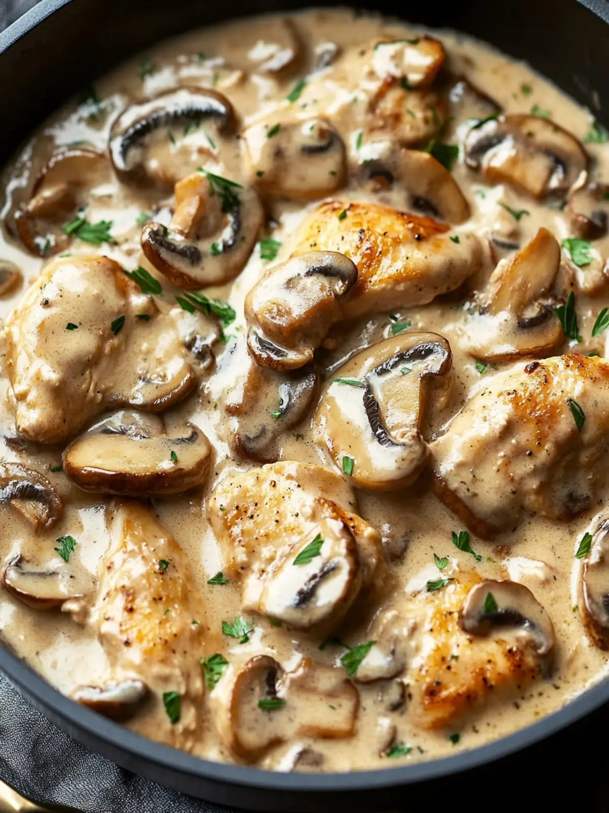 Creamy Mushroom Chicken: A Quick, Comforting Family Dinner 4 Creamy Mushroom Chicken