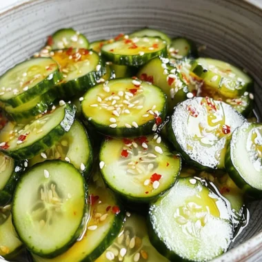 Fresh and Easy Asian Cucumber Salad for a Crisp Refreshment 9 Asian Cucumber Salad