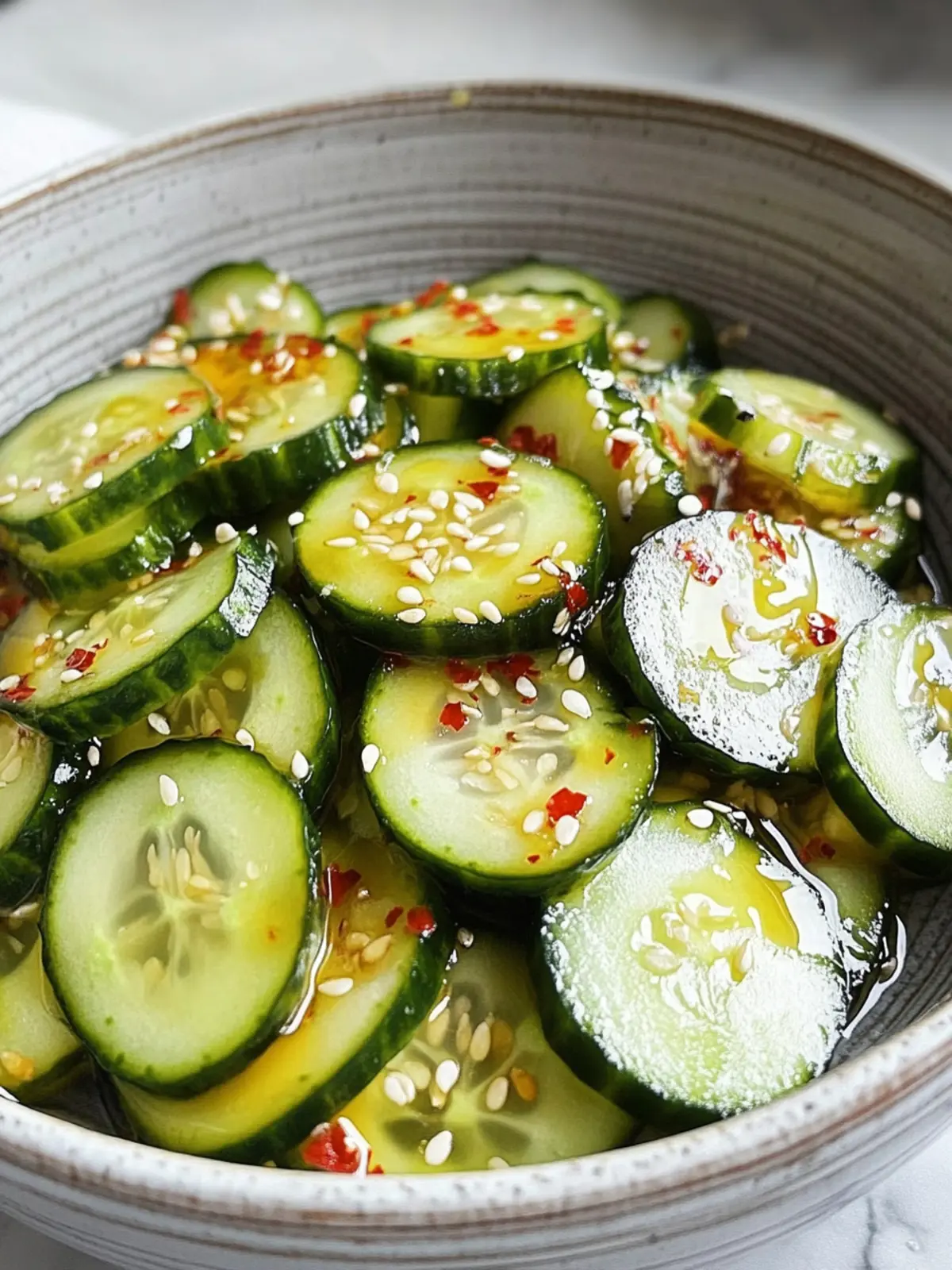 Fresh and Easy Asian Cucumber Salad for a Crisp Refreshment 5 Asian Cucumber Salad